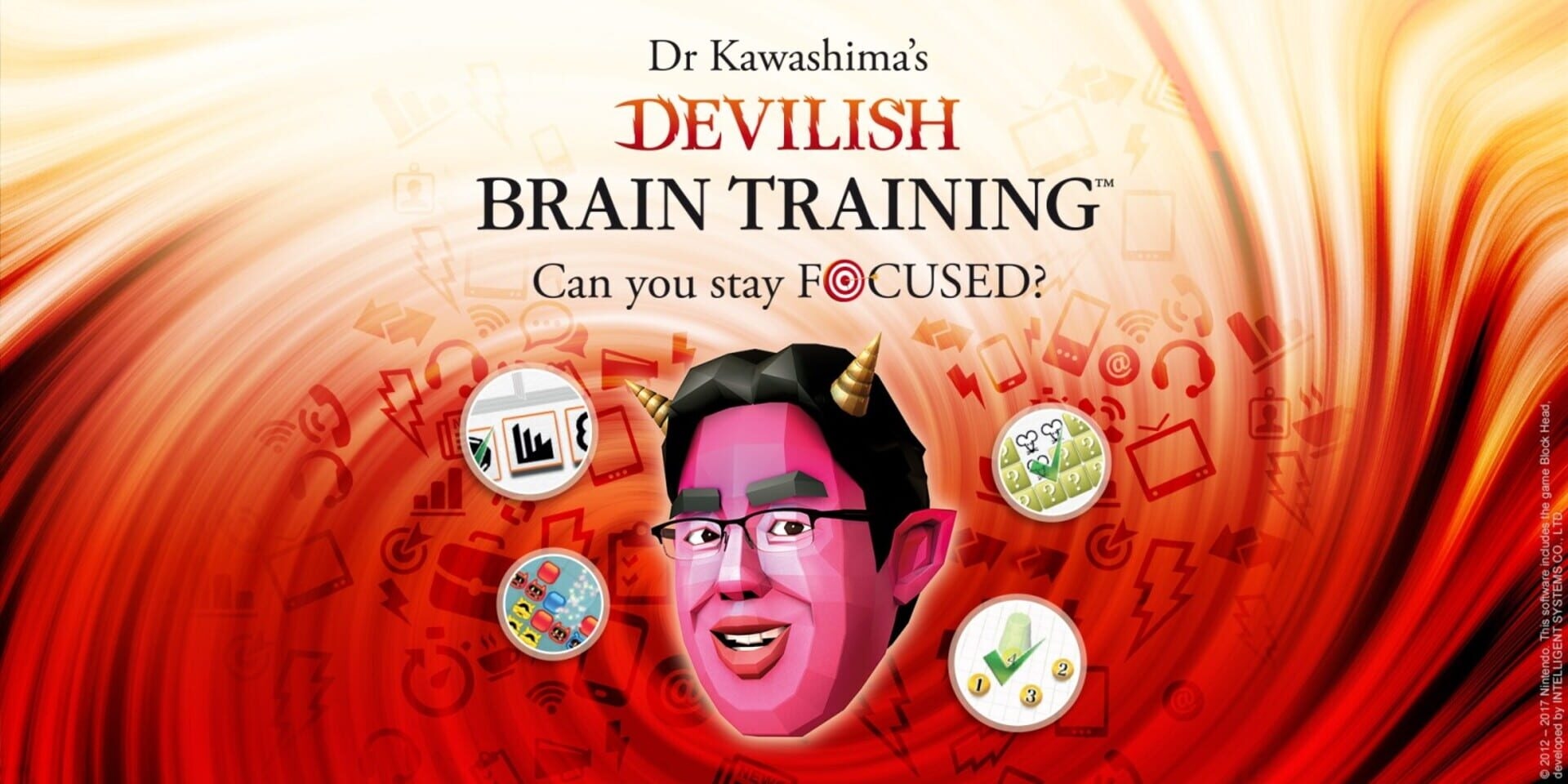 Artwork of Dr Kawashima's Devilish Brain Training