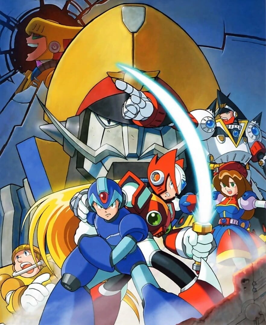 Artwork of Mega Man X4
