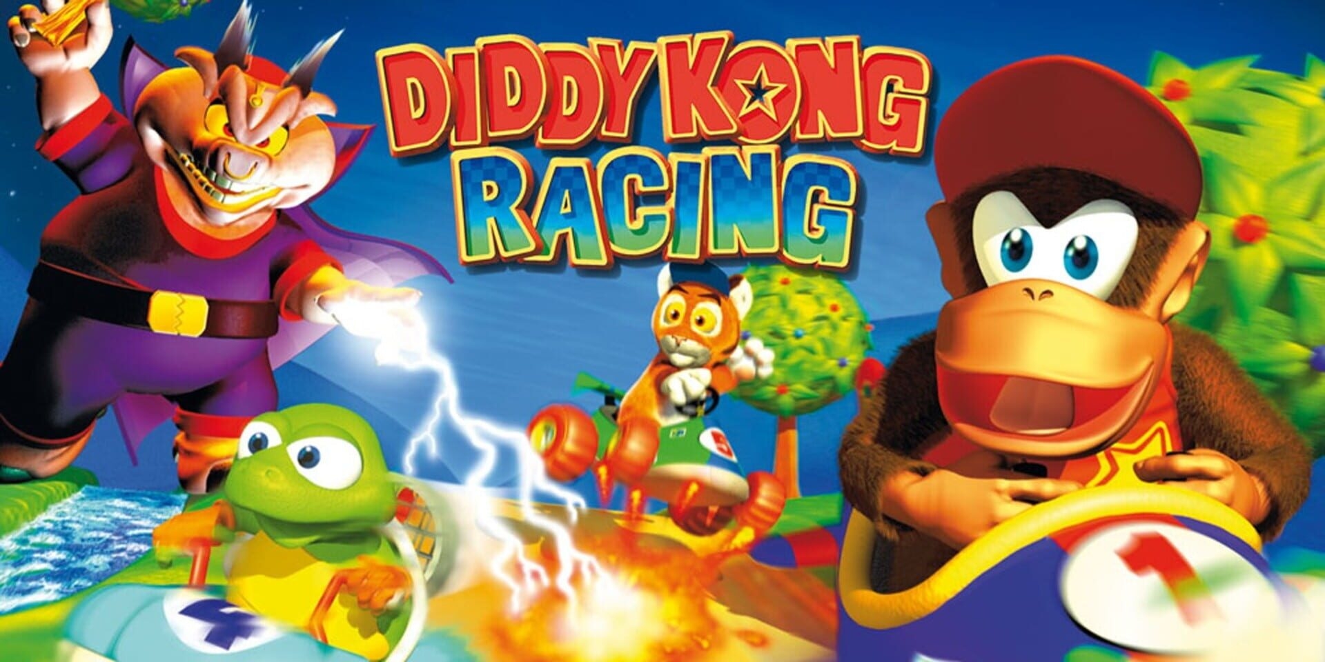Artwork of Diddy Kong Racing