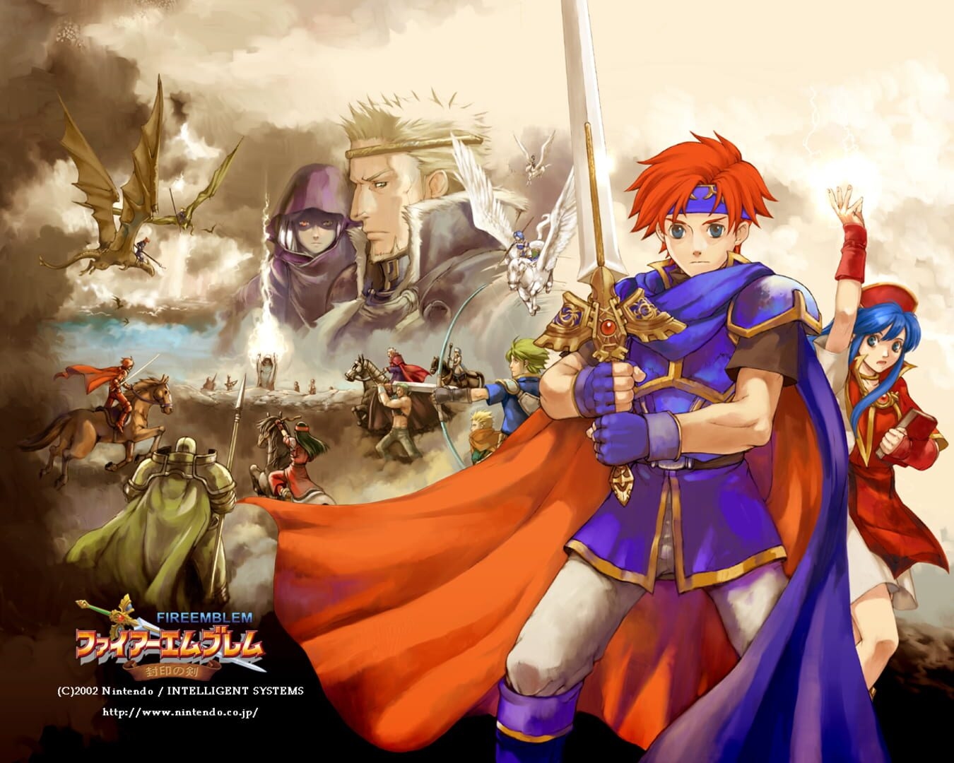 Artwork of Fire Emblem: The Binding Blade