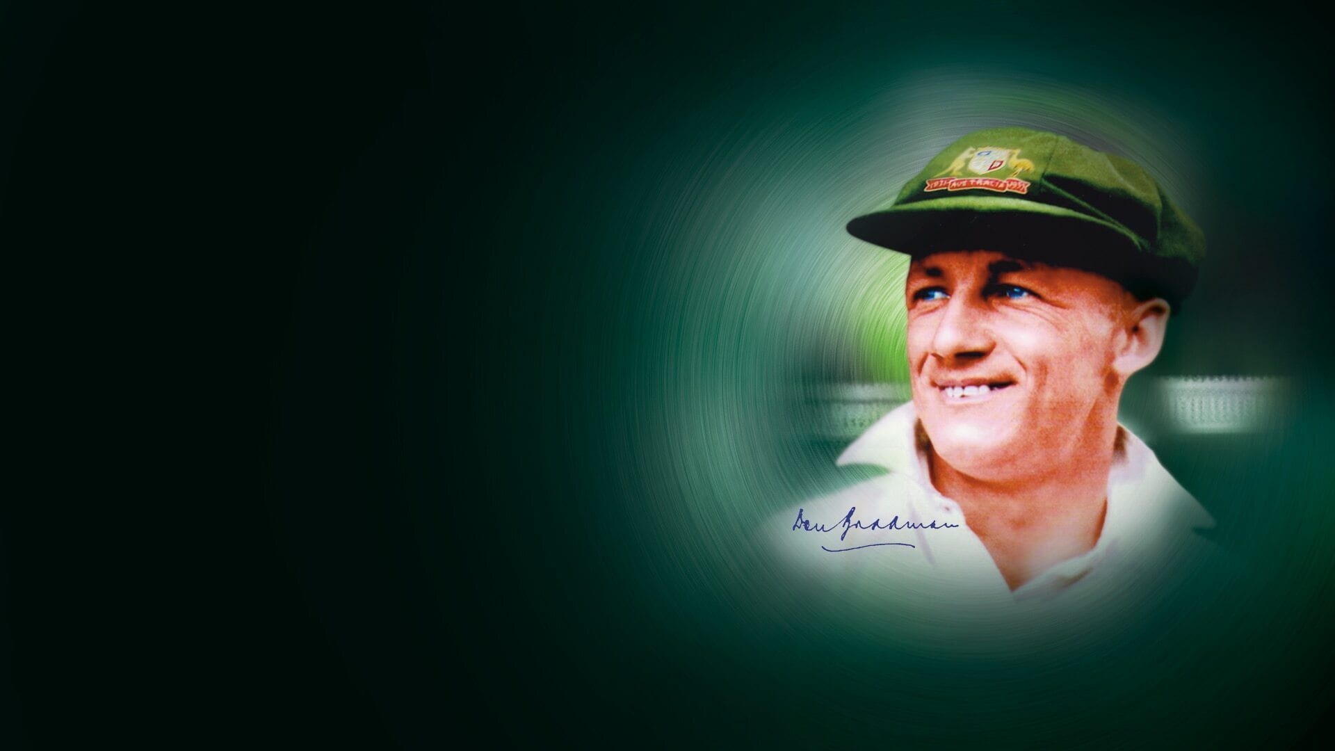 Artwork of Don Bradman Cricket 14