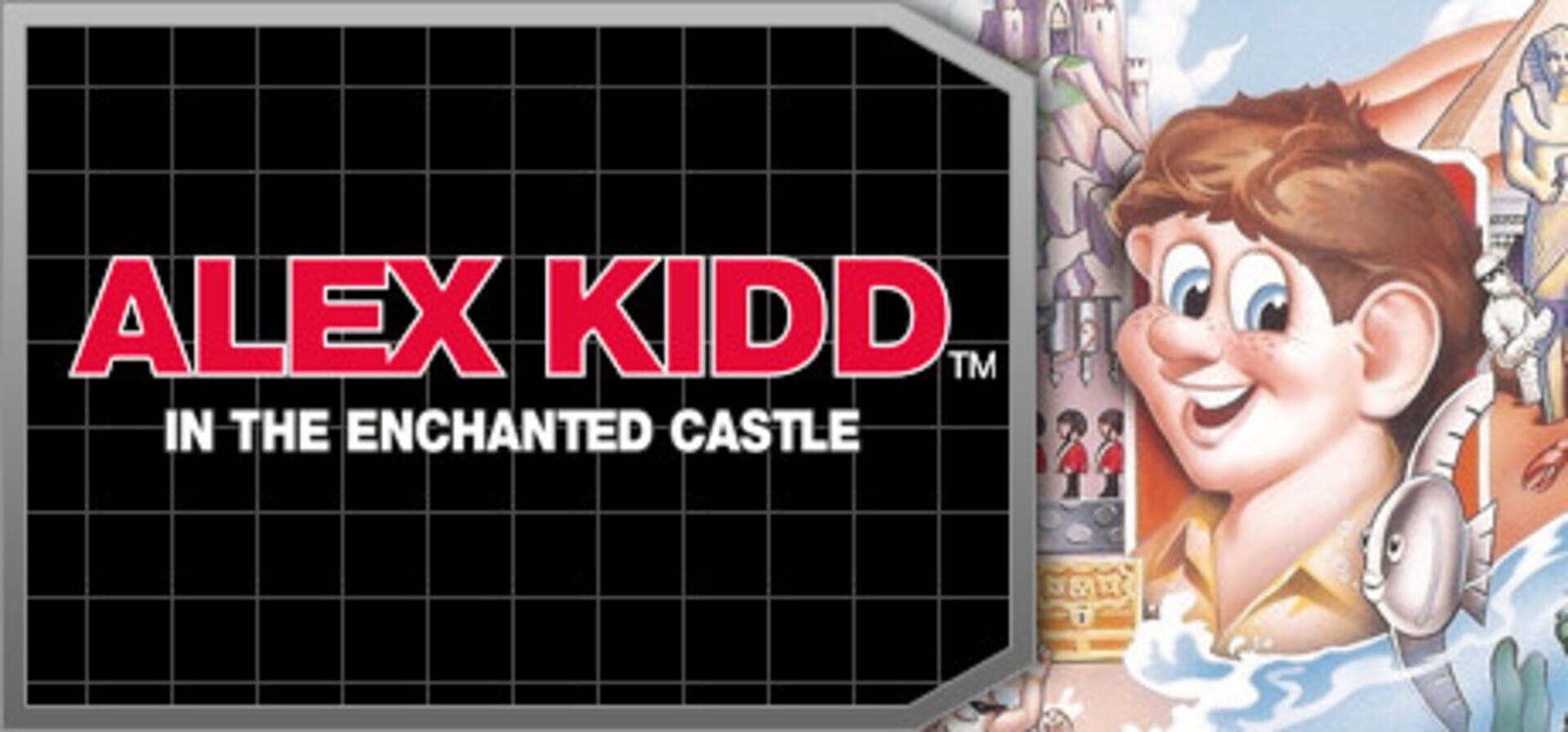 Artwork of Alex Kidd in the Enchanted Castle