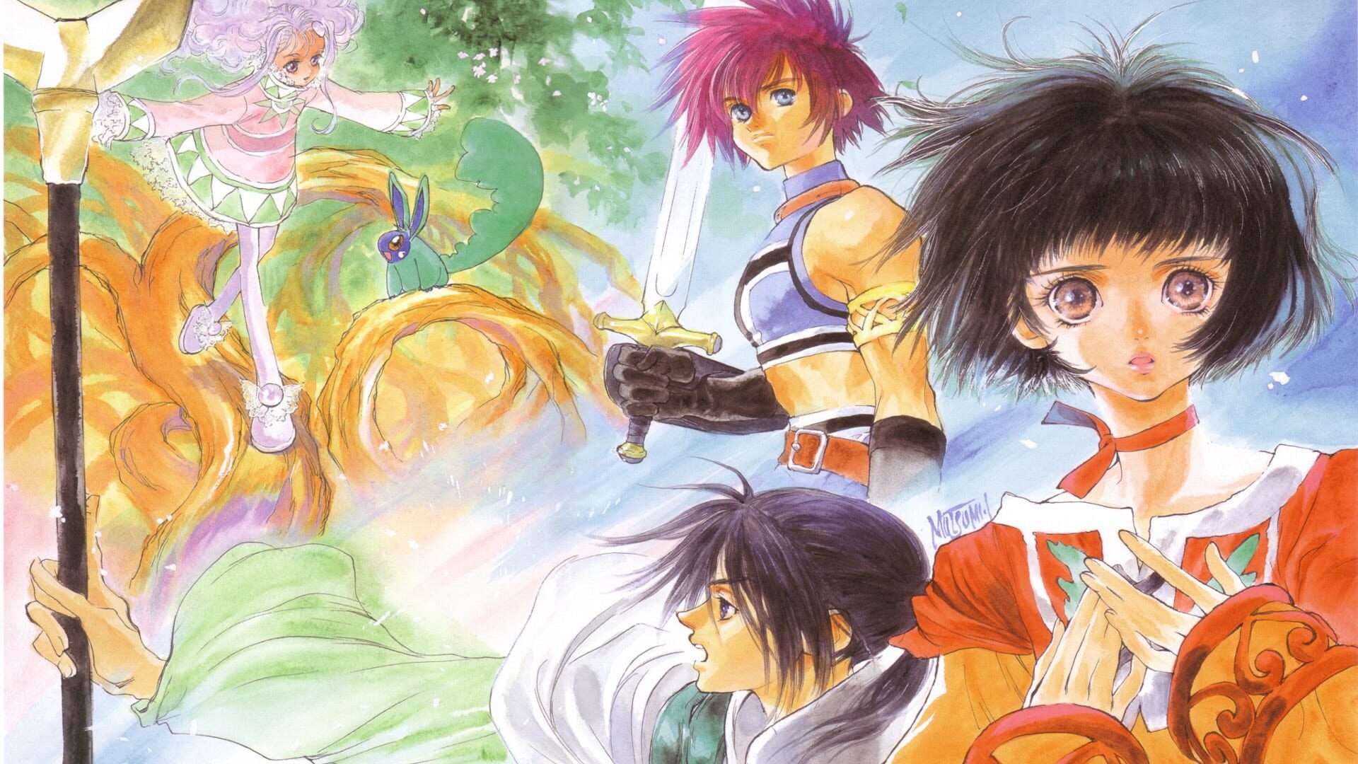 Artwork of Tales of Destiny II