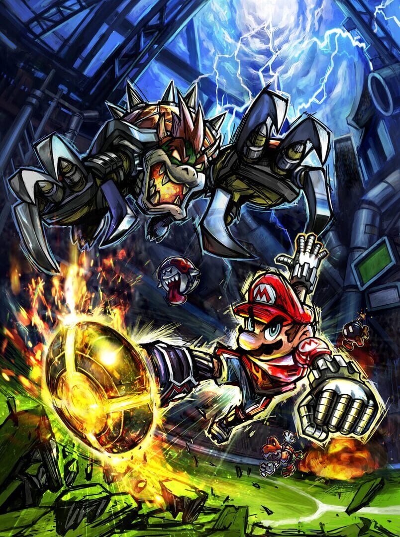 Artwork of Mario Strikers Charged