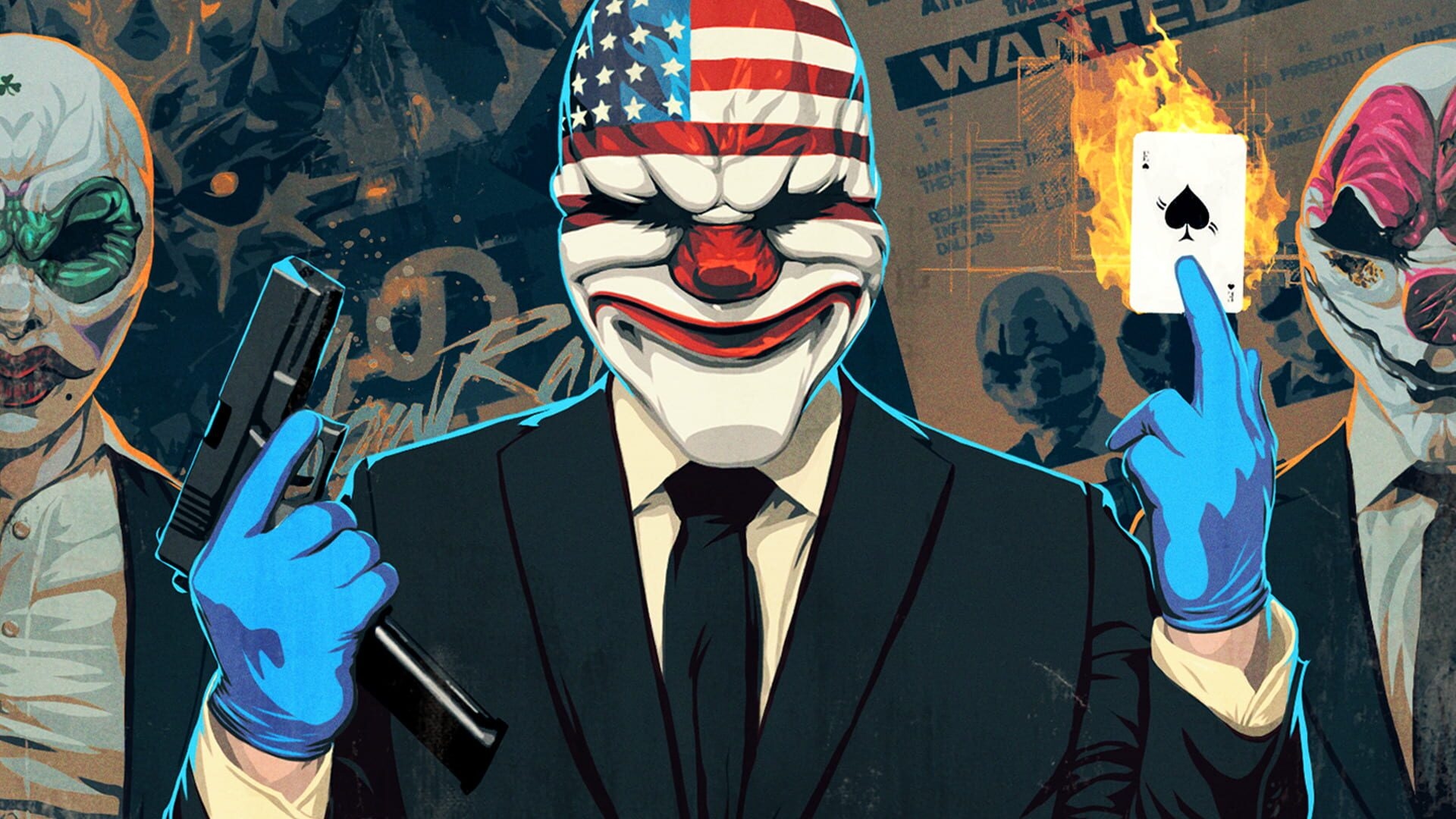 Artwork of Payday 2: Crimewave Edition