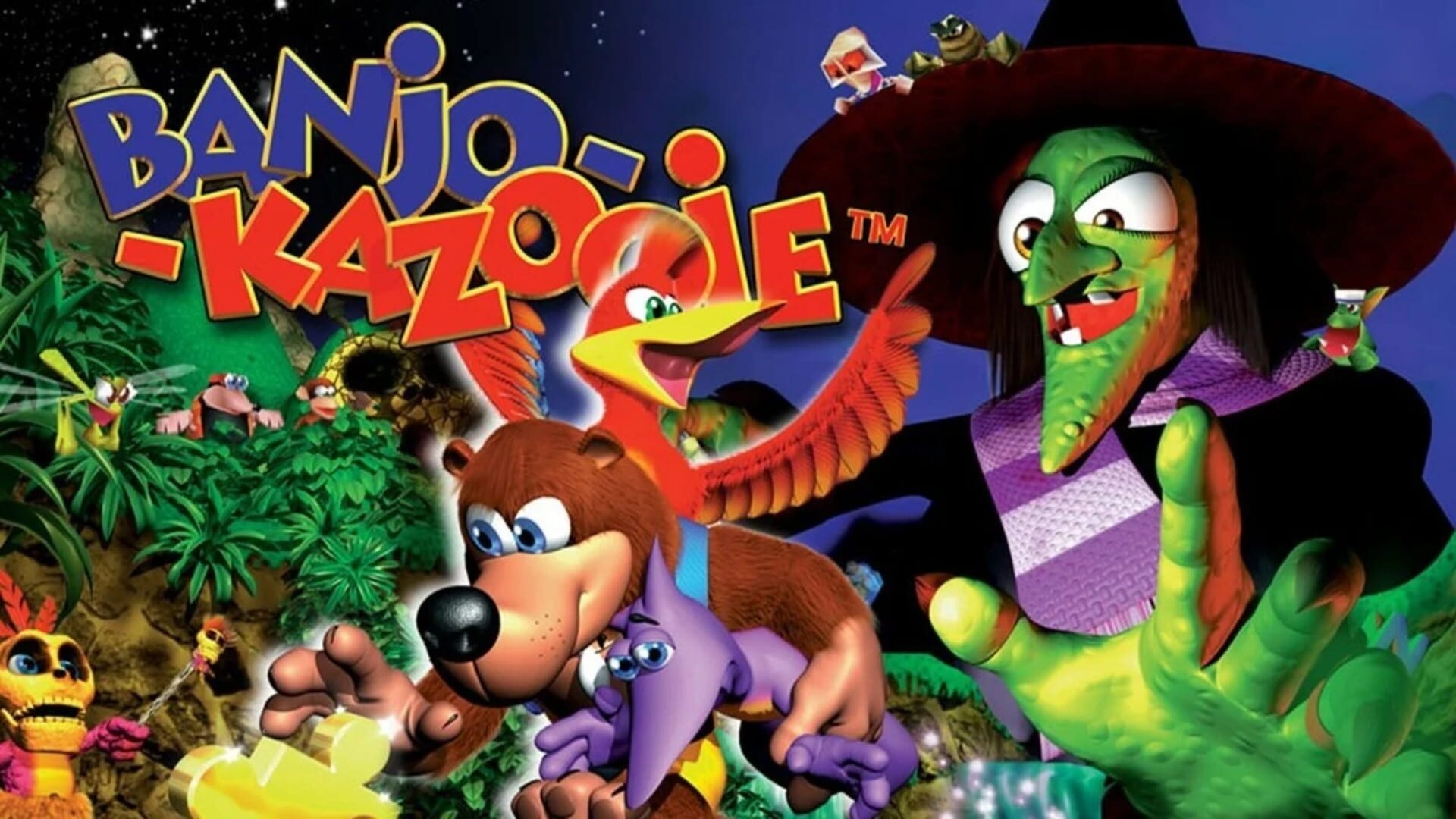 Artwork of Banjo-Kazooie