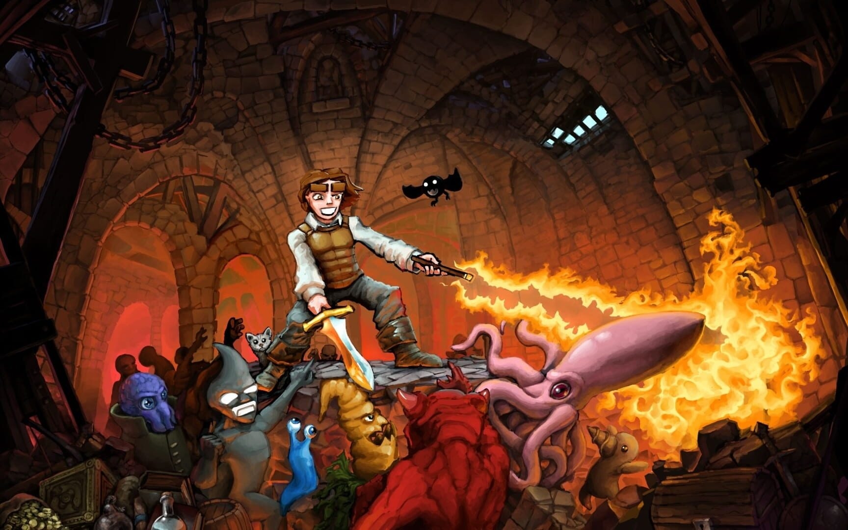 Artwork of Dungeons of Dredmor