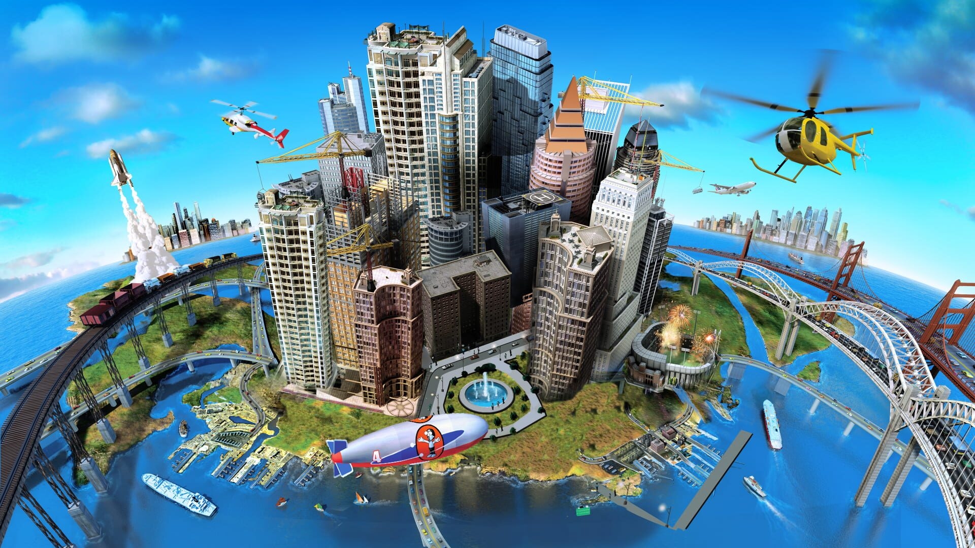 Artwork of SimCity 4