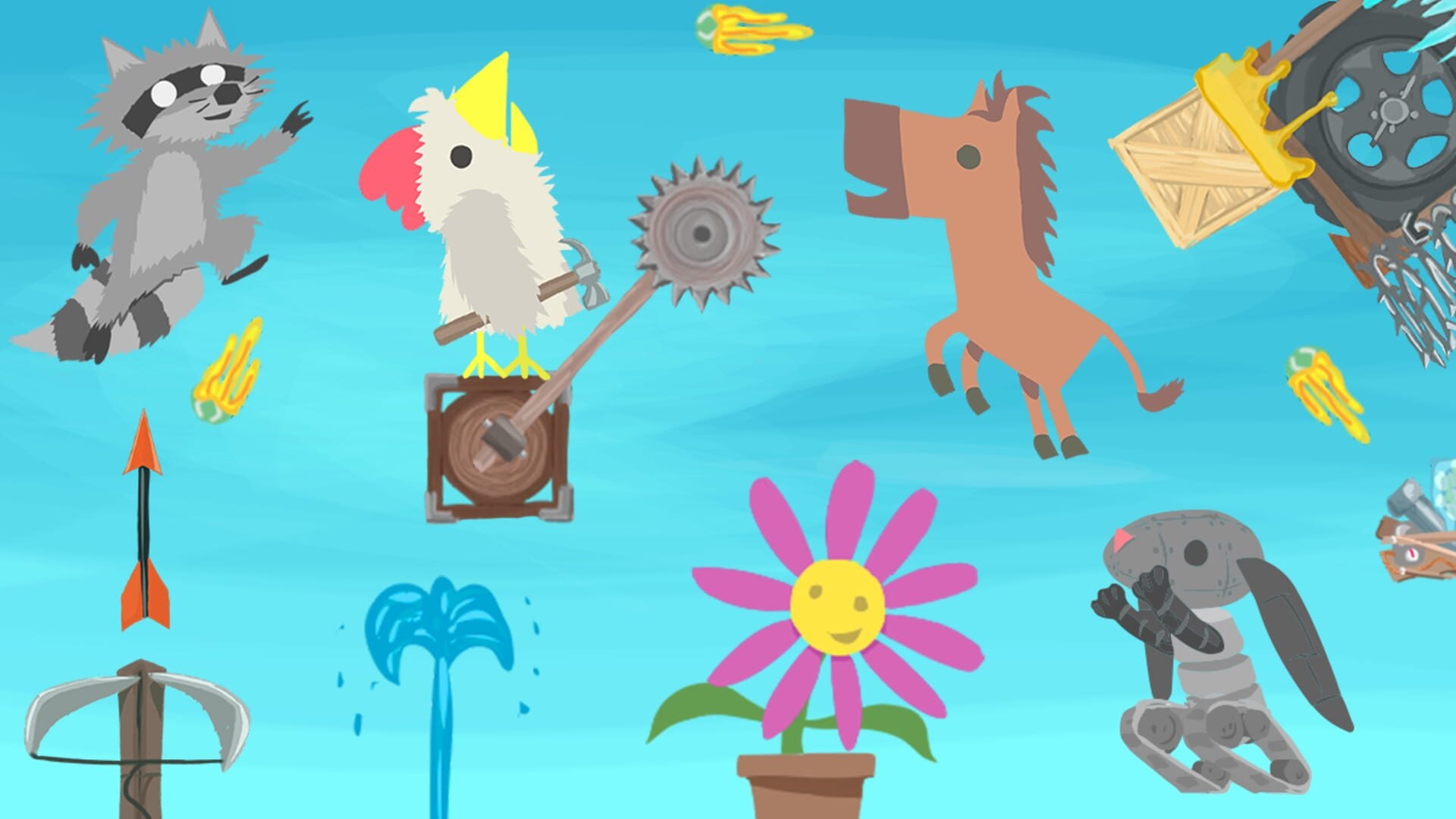 Artwork of Ultimate Chicken Horse