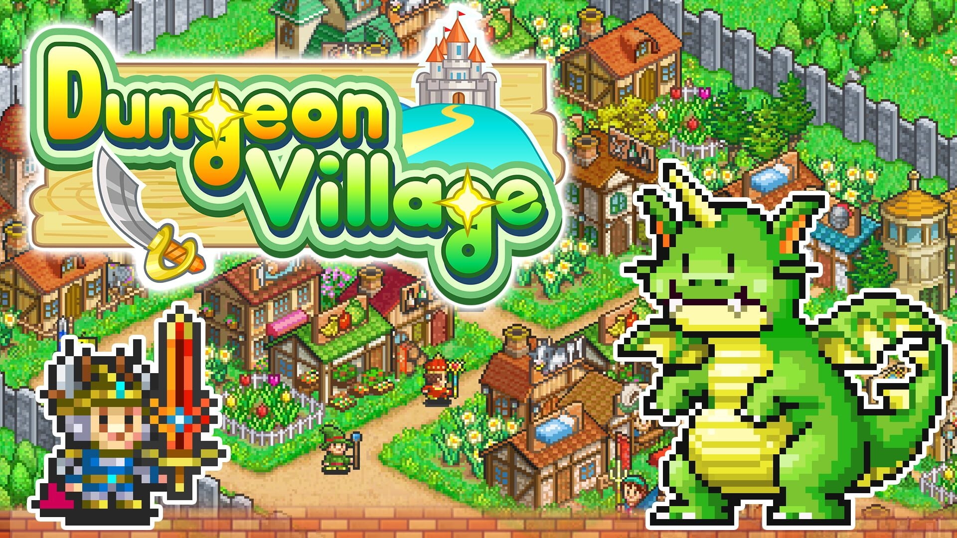 Artwork of Dungeon Village