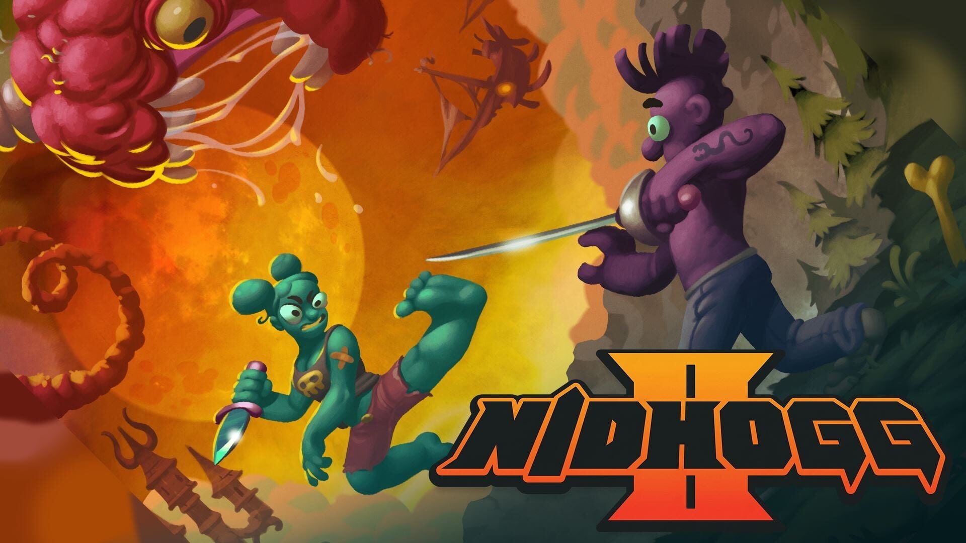 Artwork of Nidhogg 2