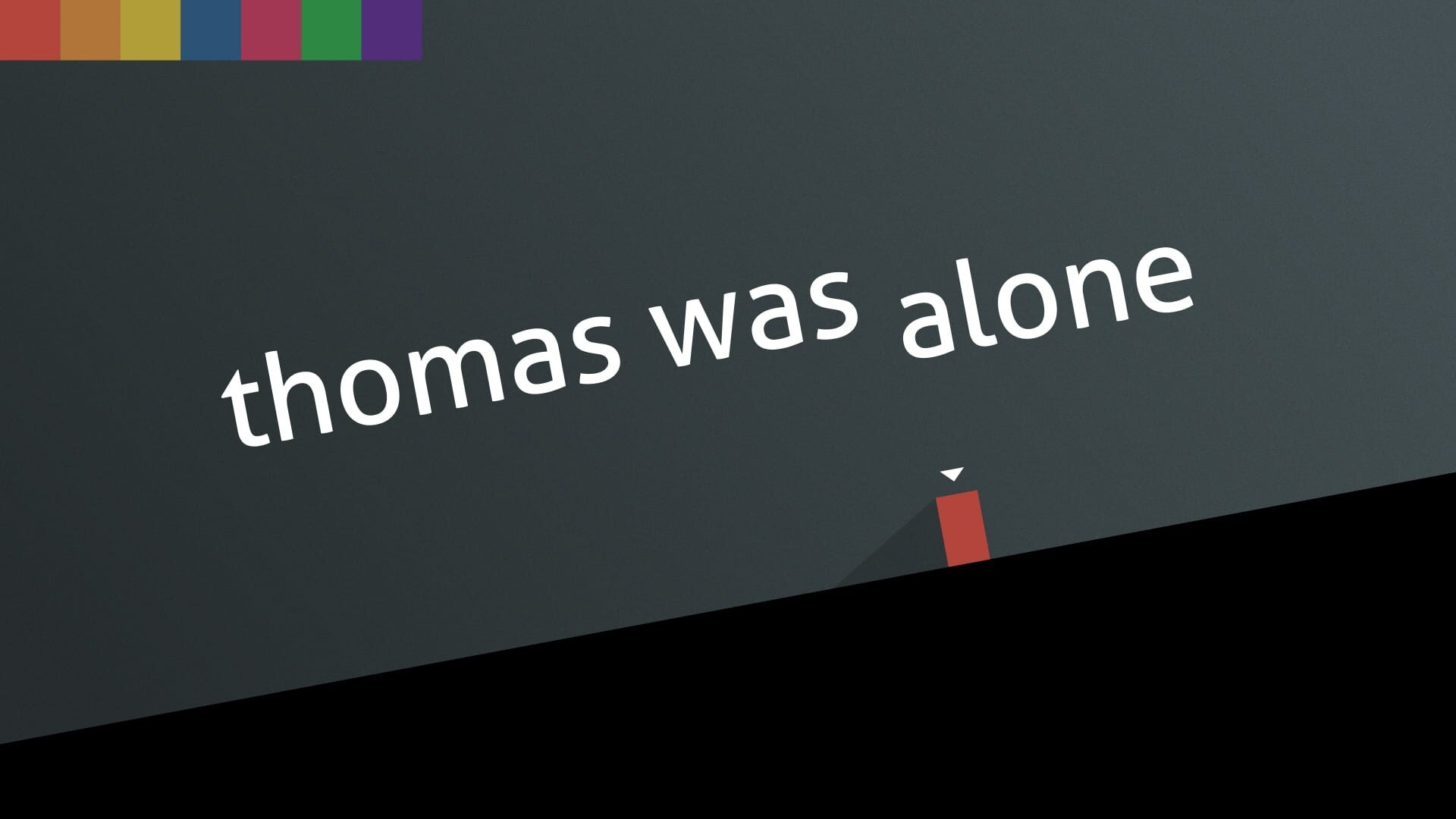 Artwork of Thomas Was Alone