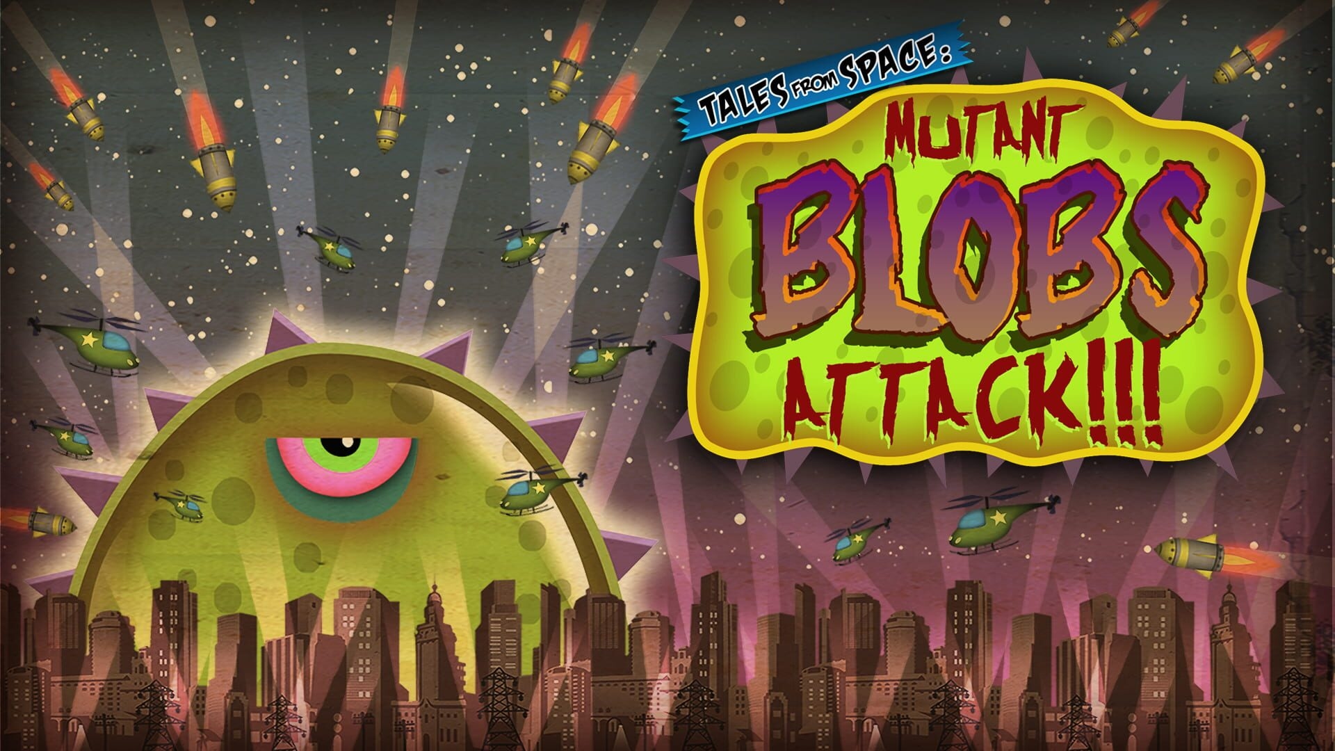 Artwork of Tales from Space: Mutant Blobs Attack
