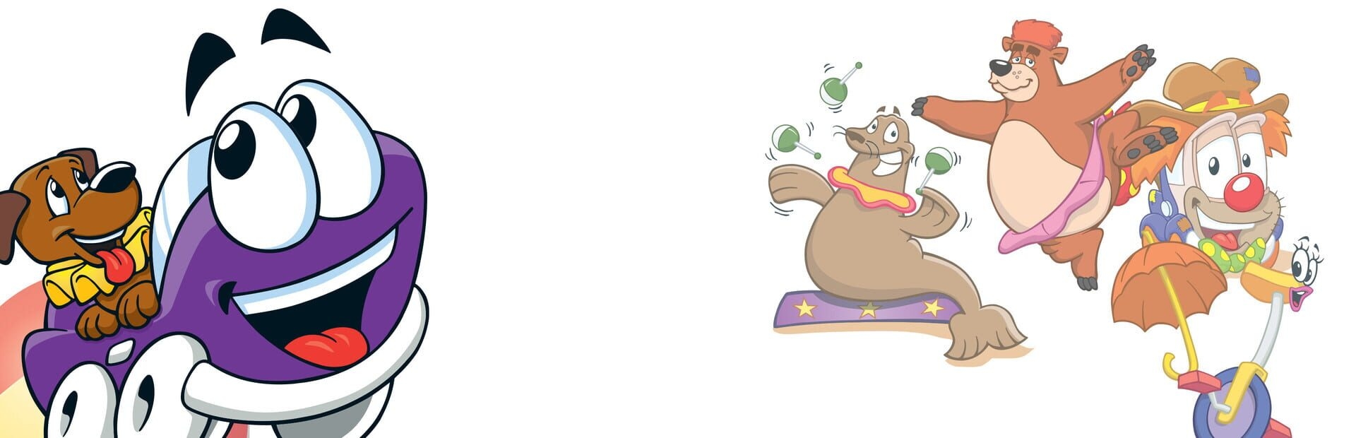 Artwork of Putt-Putt Joins the Circus