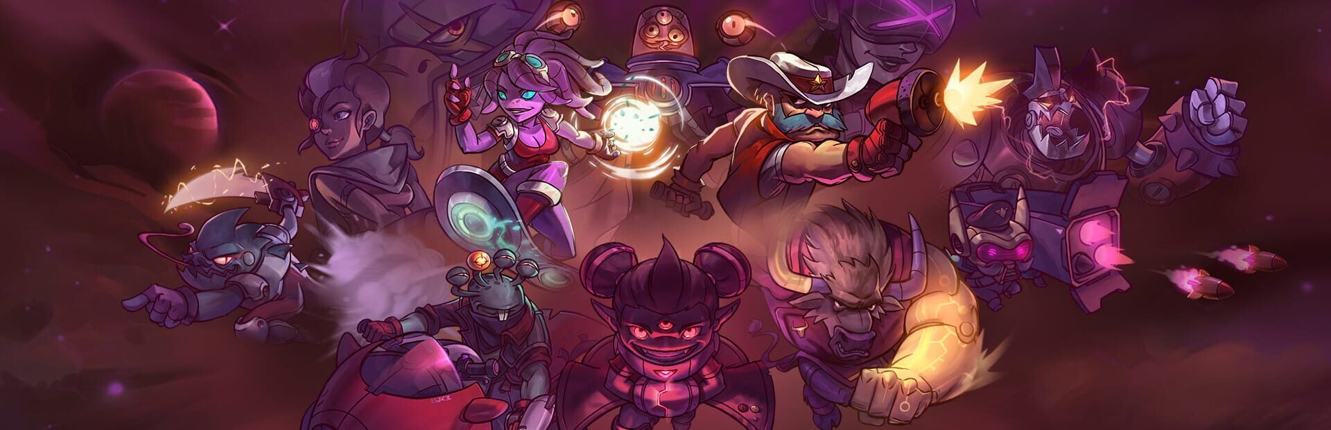Artwork of Awesomenauts
