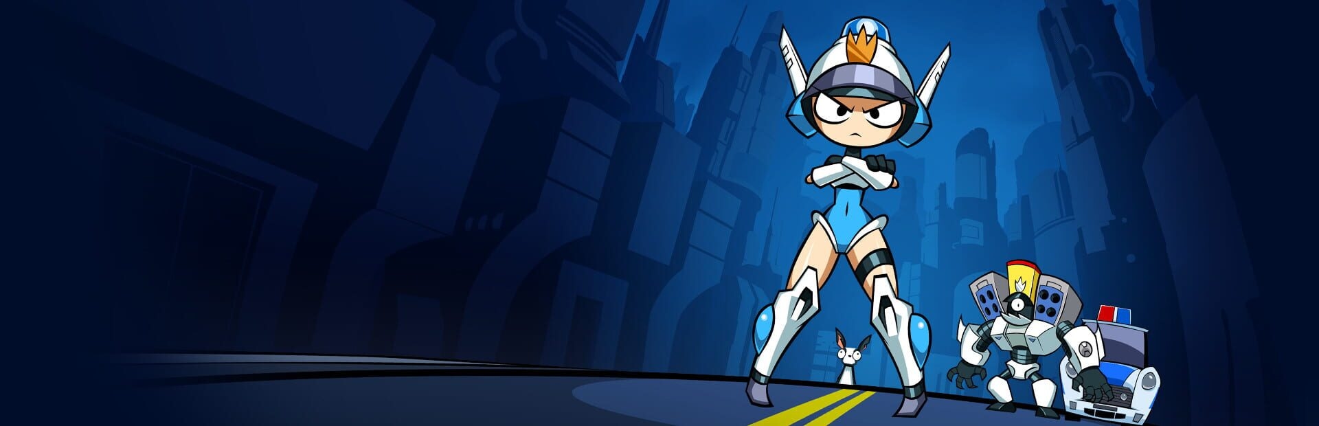 Artwork of Mighty Switch Force! Hyper Drive Edition