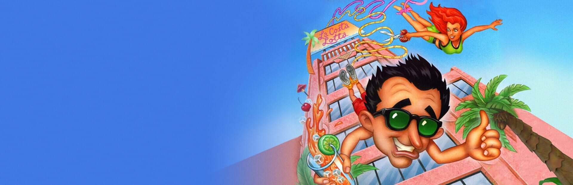 Artwork of Leisure Suit Larry 6: Shape Up or Slip Out!