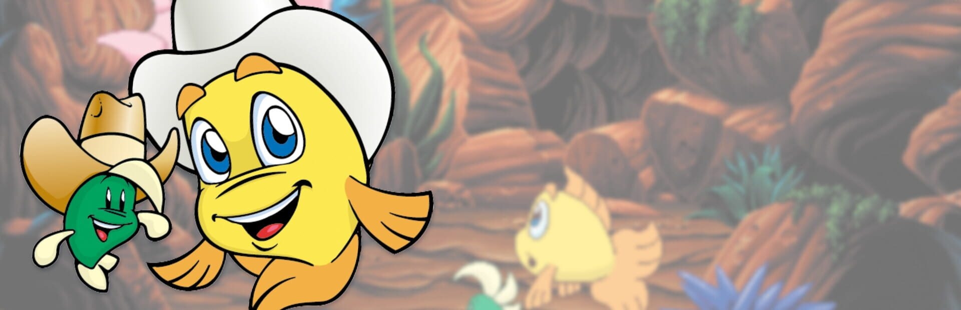 Artwork of Freddi Fish 4: The Case of the Hogfish Rustlers of Briny Gulch