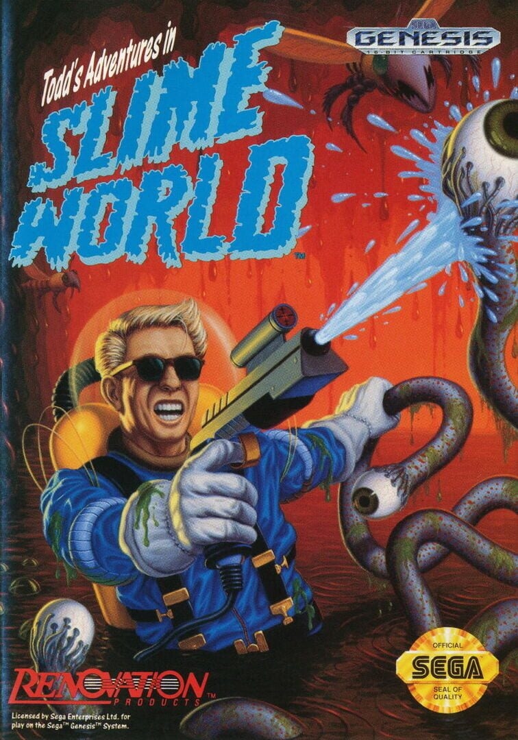 Artwork of Todd's Adventures in Slime World