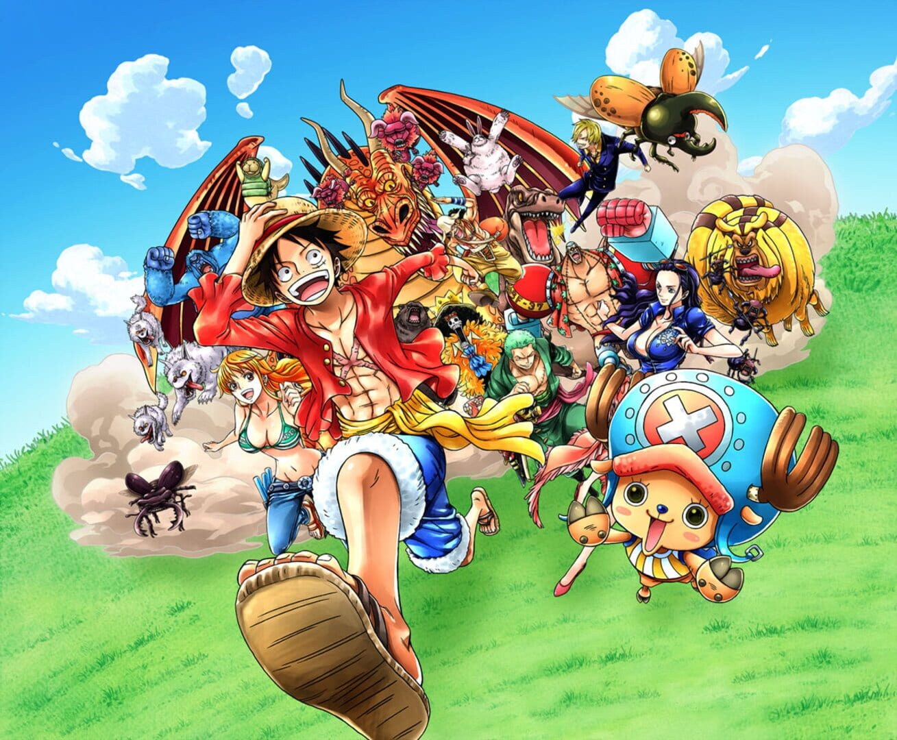 Artwork of One Piece: Unlimited World RED