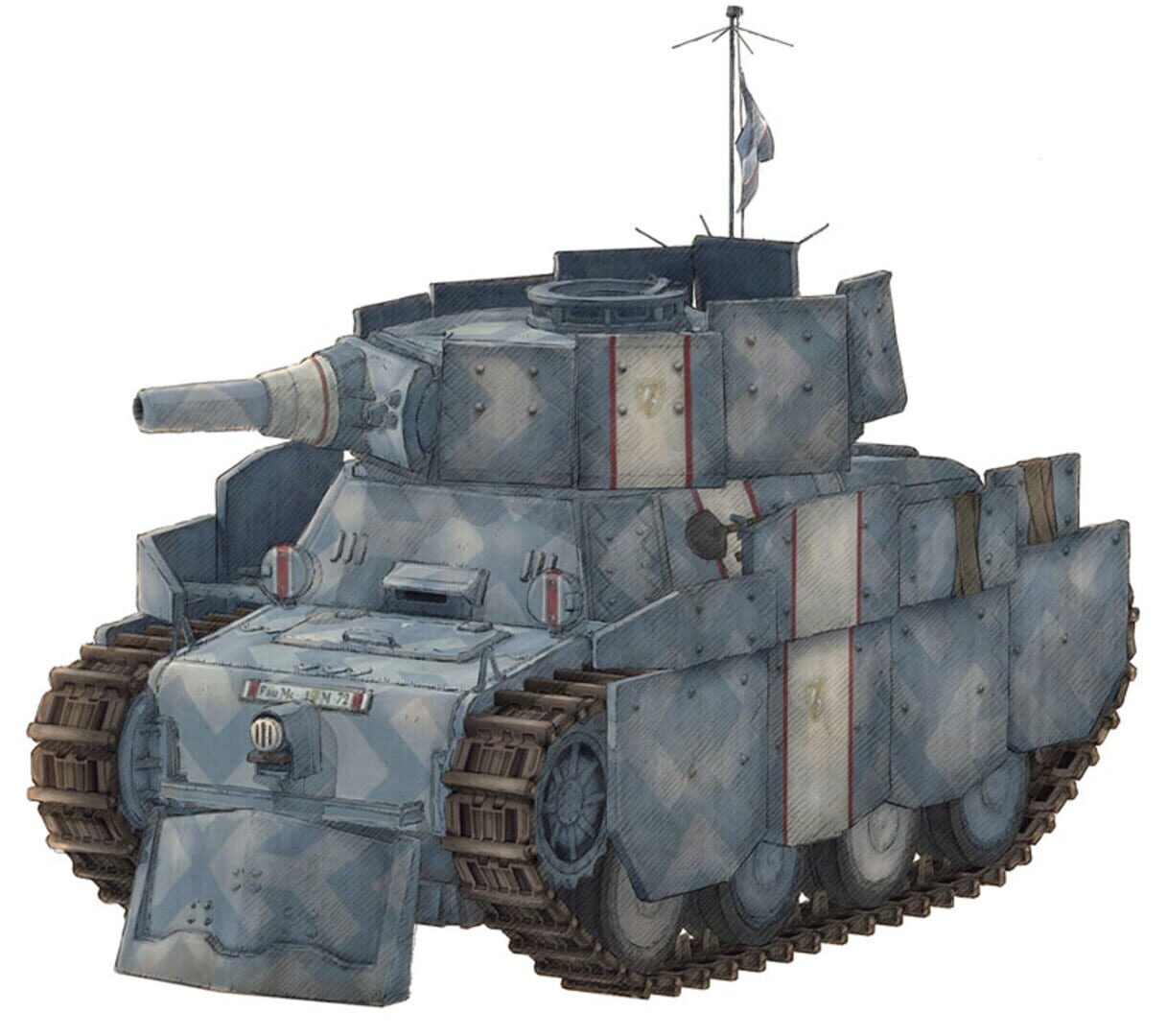 Artwork of Valkyria Chronicles