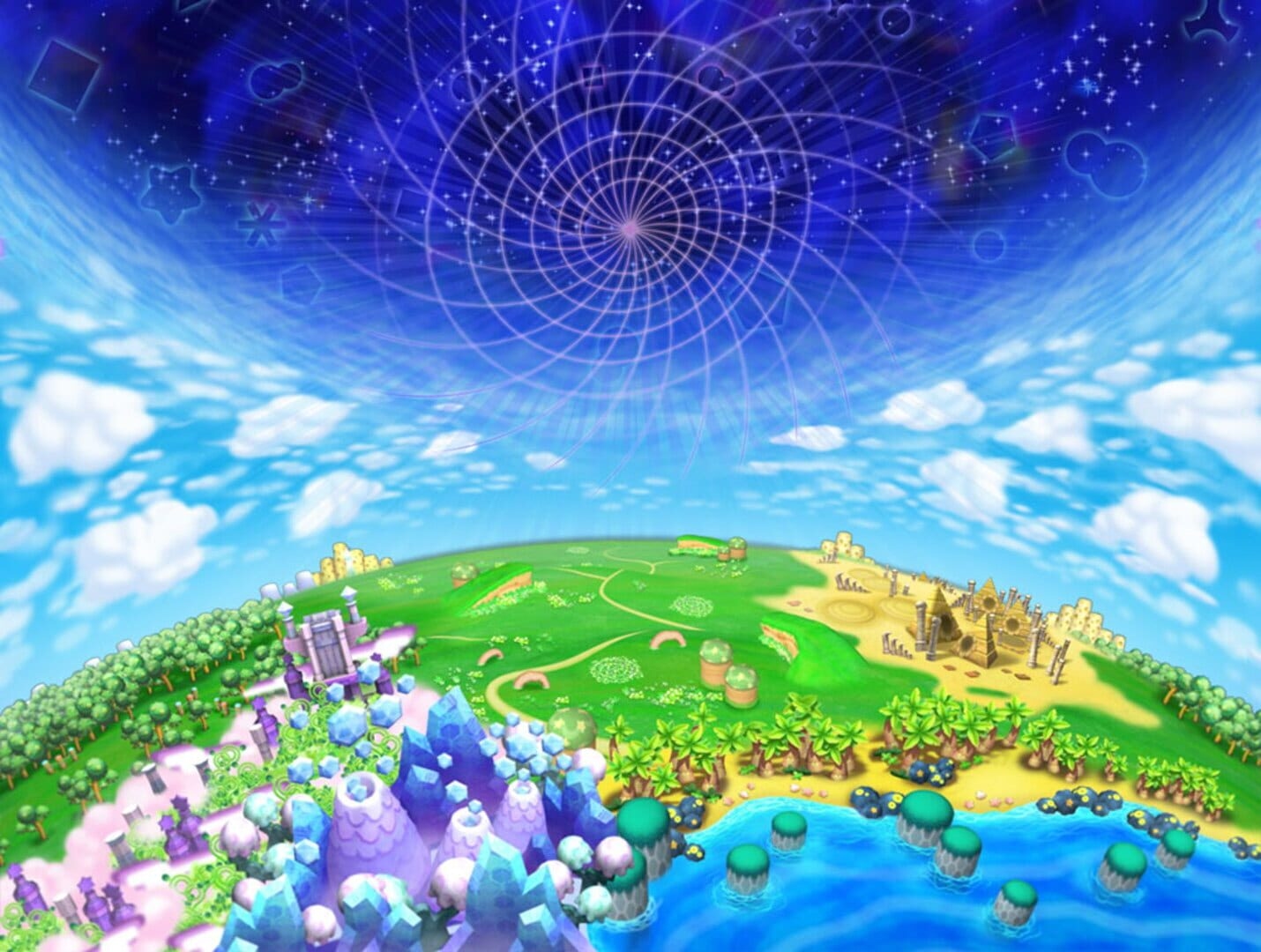 Artwork of Kirby's Return to Dream Land