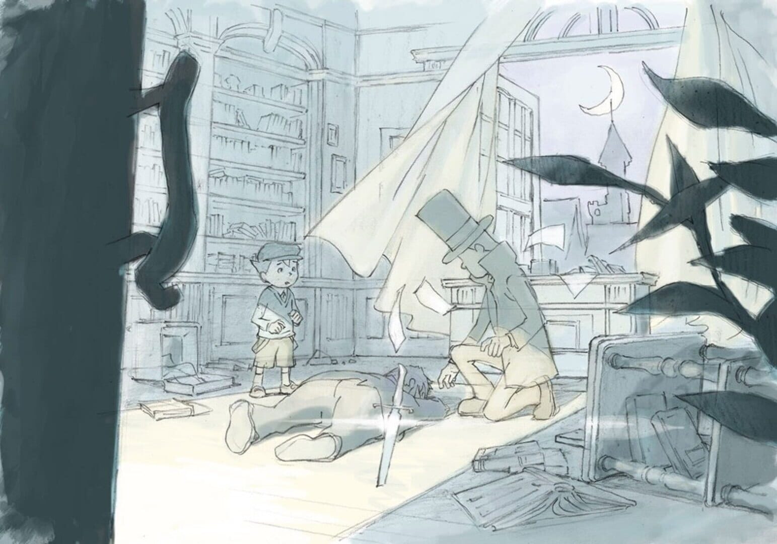 Artwork of Professor Layton and the Diabolical Box