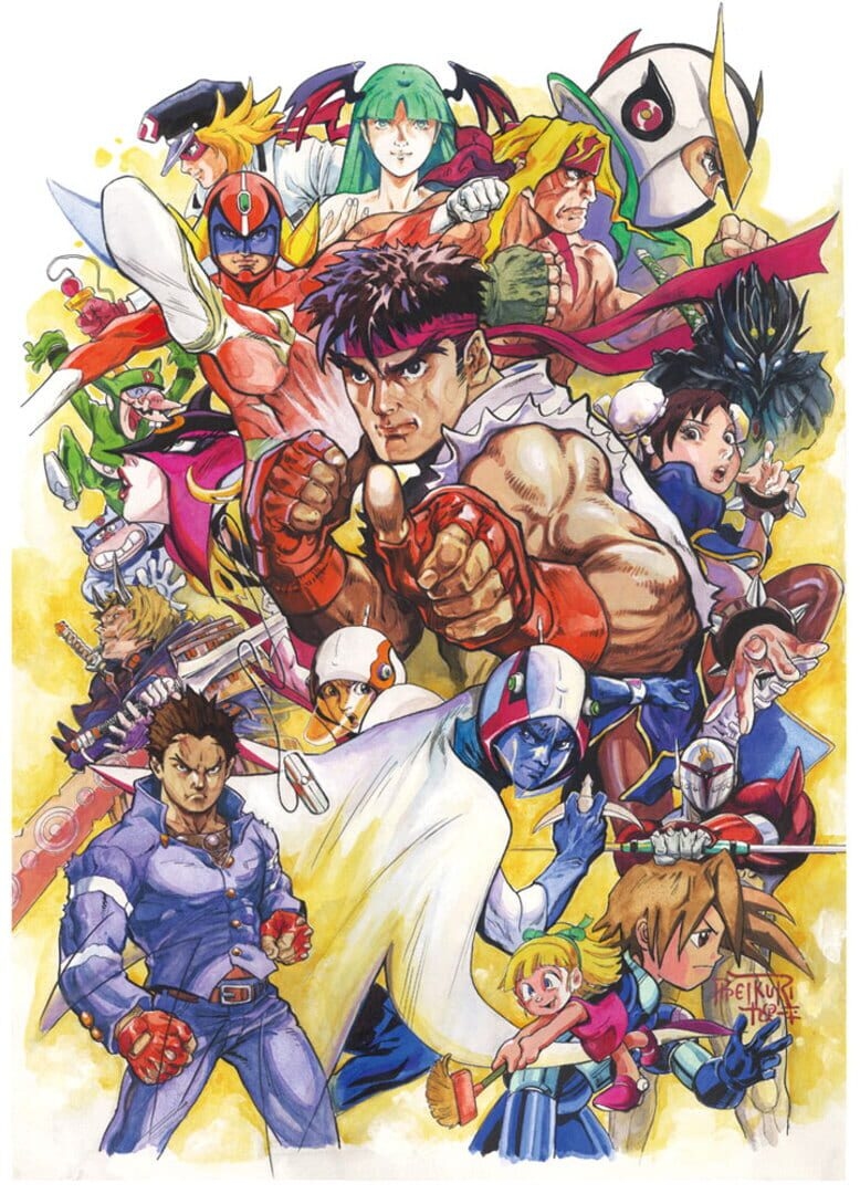Artwork of Tatsunoko vs. Capcom: Ultimate All Stars