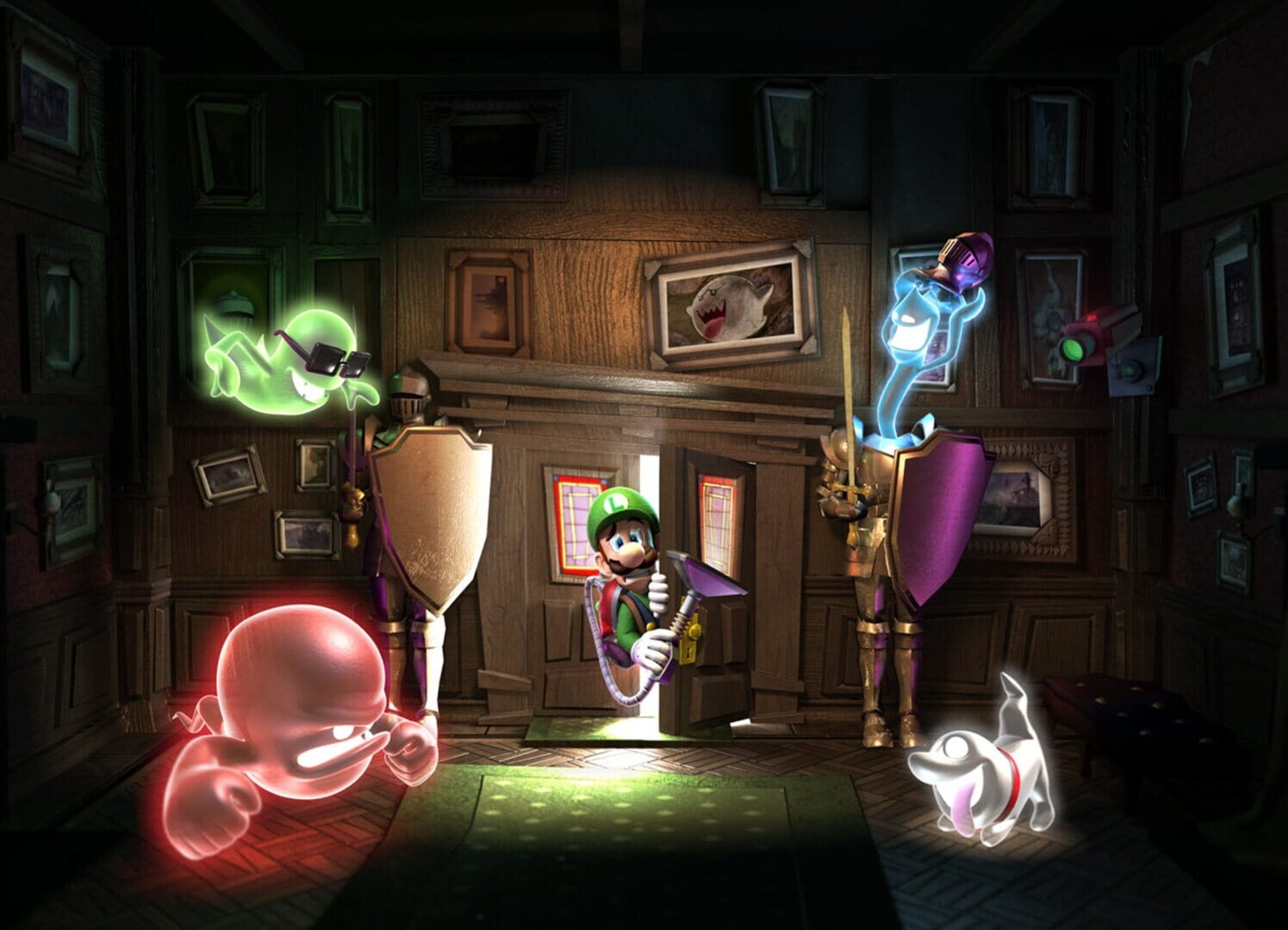 Artwork of Luigi's Mansion: Dark Moon