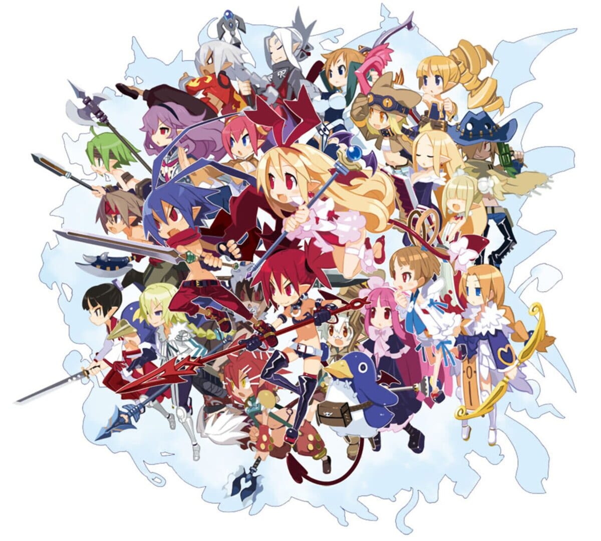 Artwork of Disgaea D2: A Brighter Darkness