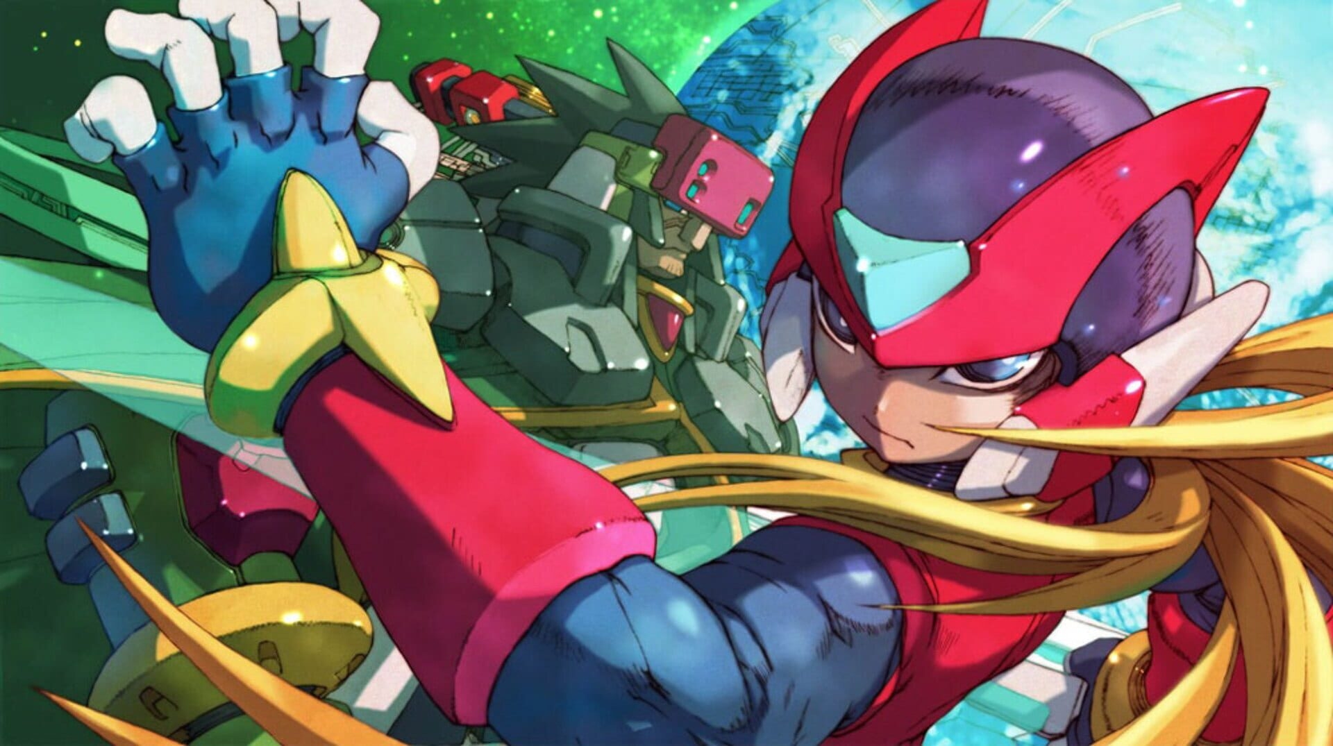 Artwork of Mega Man Zero 4