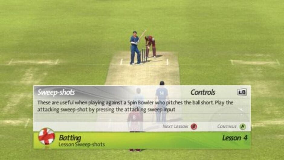 Screenshot Brian Lara International Cricket 2007