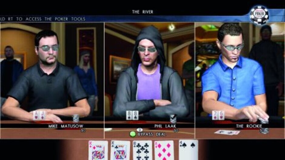 Screenshot World Series of Poker 2008: Battle for the Bracelets