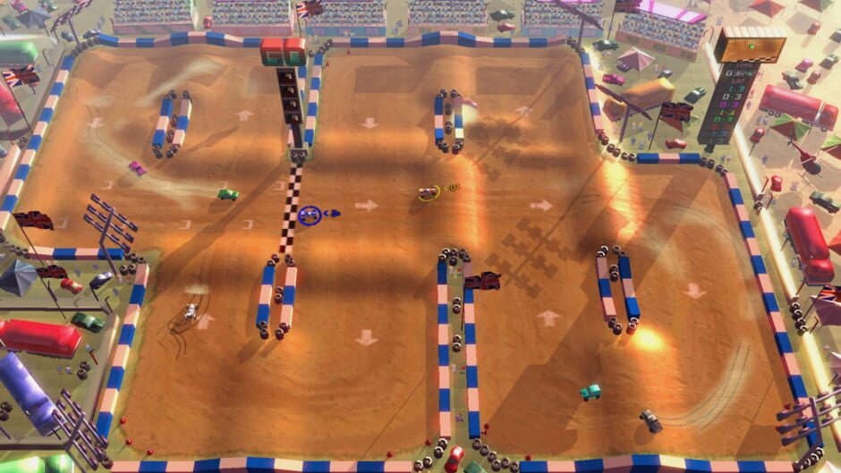Screenshot Rock 'N Racing Off Road DX