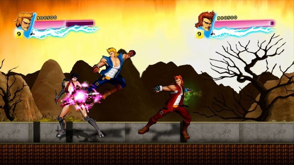 Screenshot Double Dragon Neon