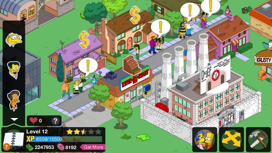 Screenshot The Simpsons: Tapped Out