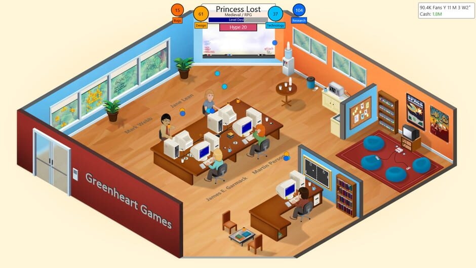 Screenshot Game Dev Tycoon