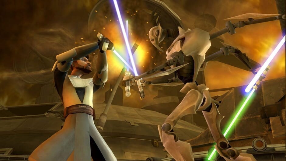 Screenshot Star Wars: The Clone Wars - Lightsaber Duels