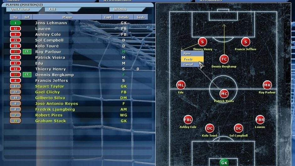 Screenshot Championship Manager 5