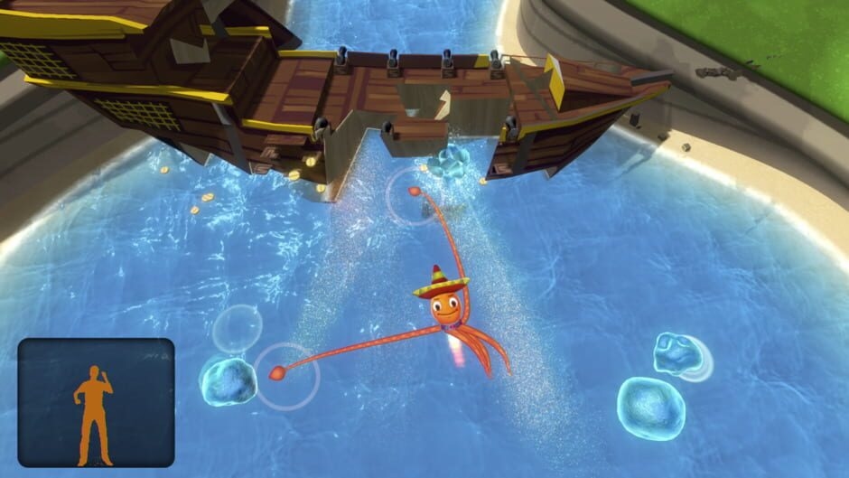 Screenshot Squid Hero for Kinect