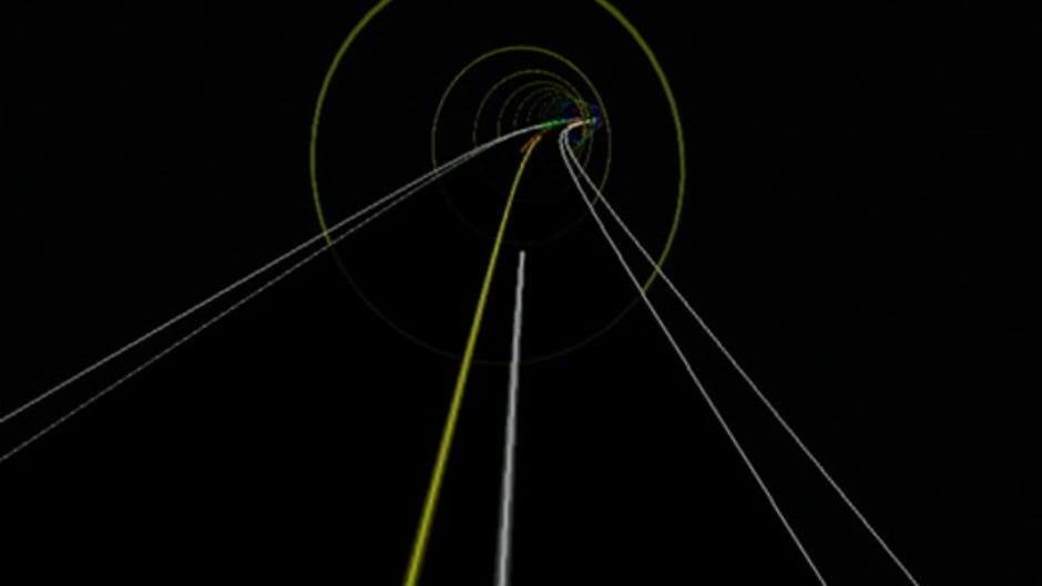 Screenshot Art Style: light trax