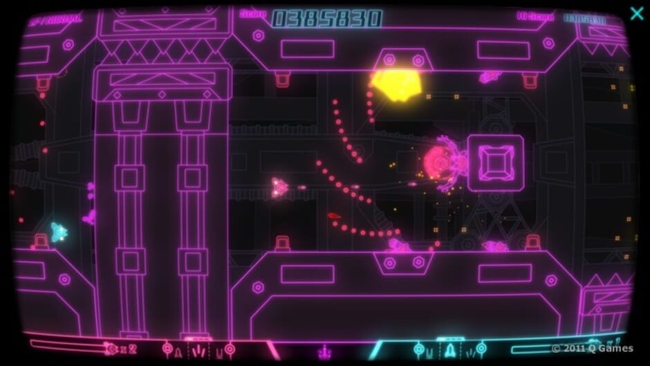 Screenshot PixelJunk SideScroller