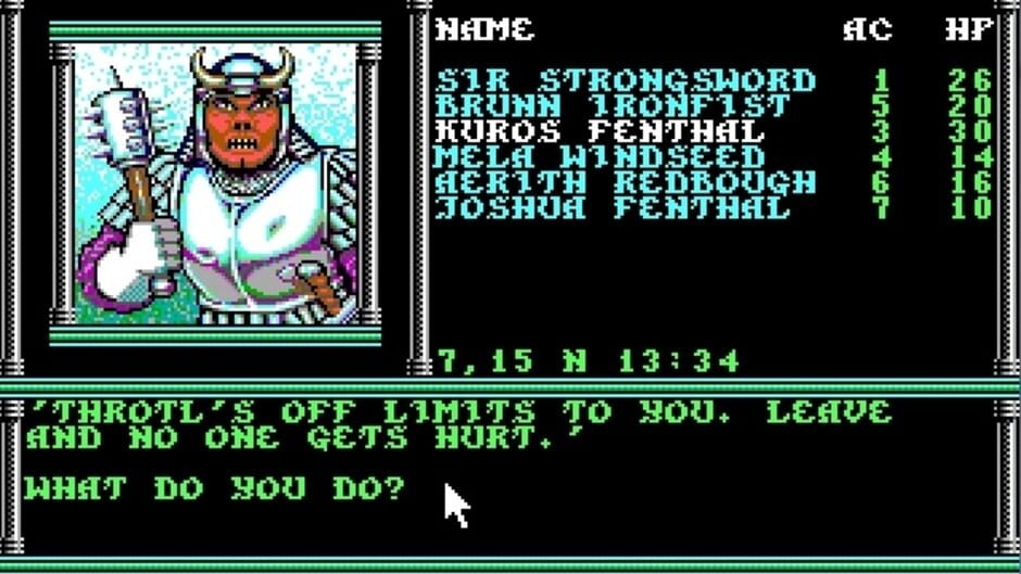 Screenshot Champions of Krynn