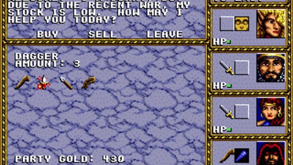 Screenshot Dungeons & Dragons: Warriors of the Eternal Sun