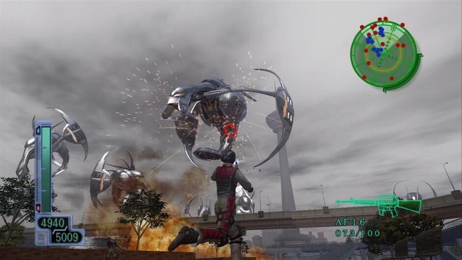 Screenshot Earth Defense Force 2017