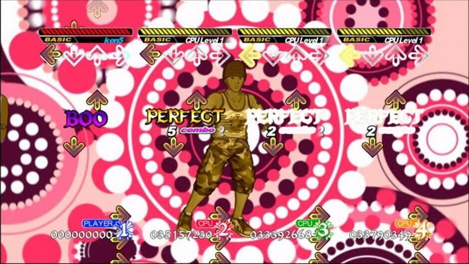 Screenshot Dance Dance Revolution Universe 2