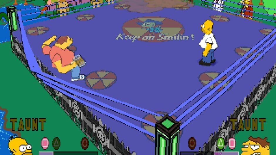 Screenshot The Simpsons Wrestling
