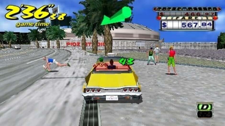 Screenshot Crazy Taxi: Fare Wars