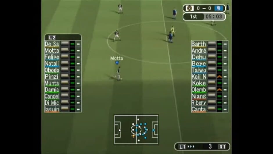 Screenshot Pro Evolution Soccer Management