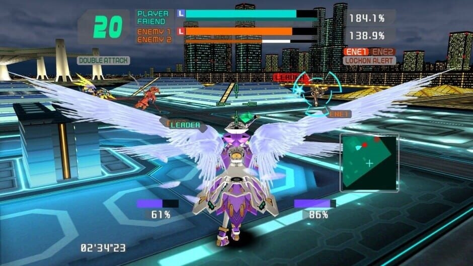 Screenshot Cyber Troopers Virtual-On Force